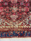 4’8 x 5’10 Antique Turkish Kula Rug #2517ML - Blue Parakeet Rugs