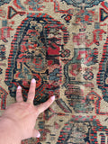 4’ x 6’8 Antique Persian Senneh rug #2305ML - Blue Parakeet Rugs