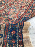 3’7 x 9’3 Antique Persian Camel Hair runner - Blue Parakeet Rugs