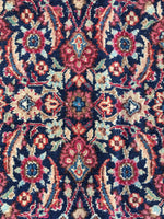 8’4 x 11’5 Antique Persian Mashhad rug (#1315) - Blue Parakeet Rugs