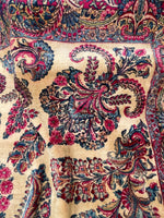 12x20 Ivory Persian Kerman Rug / #JLrug - Blue Parakeet Rugs