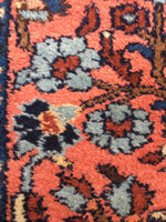 2’6 x 6’4 Antique Lilihan Runner - Blue Parakeet Rugs