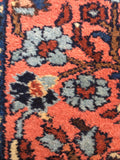 2’6 x 6’4 Antique Lilihan Runner - Blue Parakeet Rugs