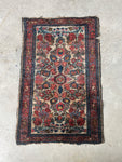 Antique Persian Scatter Rug 1’10 x 2’10 #2729 - Blue Parakeet Rugs