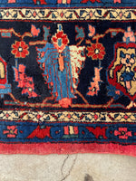 10’2 x 14’ Antique Persian Lilihan rug #2370 - Blue Parakeet Rugs