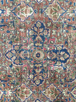9’10 x 13’5 Antique Persian Tabriz Rug /  Large Antique Rug (#924) - Blue Parakeet Rugs