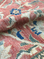 14' x 19’ Oversize antique Mahal village rug (#1274) - Blue Parakeet Rugs