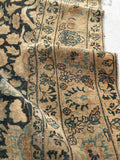 8’6 x 11’ antique Persian Tabriz Rug / Large Vintage Rug (#1046A) - Blue Parakeet Rugs