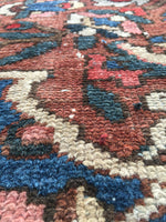 10’9 x 13’1 Antique Persian Bakhtiari rug (#1382) - Blue Parakeet Rugs