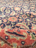8’1 x 11’2 Antique Persian Tabriz Rug (#1048) - Blue Parakeet Rugs