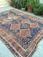 [vintage rugs] - Blue Parakeet Rugs