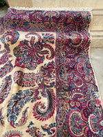 12x20 Ivory Persian Kerman Rug / #JLrug - Blue Parakeet Rugs