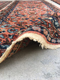 2’6 x 6’4 Antique Lilihan Runner - Blue Parakeet Rugs