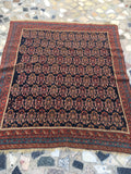 4'4 x 4'11 Antique Paisley Afshar Rug - Blue Parakeet Rugs