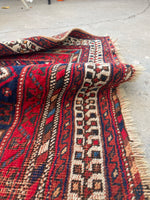 5’1 x 6’6 Antique Persian Afshar Rug (#1295) - Blue Parakeet Rugs