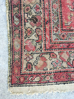 3’ x 13’3 antique Kurdish runner - Blue Parakeet Rugs