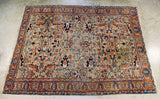 8’8 x 11’ Antique Persian Heriz Rug / 9x11 vintage rug (#1088) - Blue Parakeet Rugs