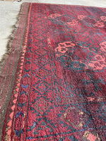 7’ x 8’6 Antique Ersari Rug #2787 - Blue Parakeet Rugs