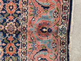 7’4 x11’2 Antique Persian Tabriz Rug #1355 - Blue Parakeet Rugs