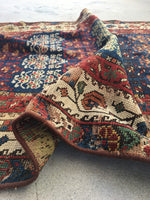 3’3 x 9’9 Antique Caucasian Runner (#1287ML) - Blue Parakeet Rugs