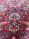 6x9 Antique Ghazvin rug (#1345) - Blue Parakeet Rugs
