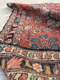 2’7 x 3’11 Antique Persian Scatter Rug #2611 - Blue Parakeet Rugs
