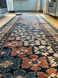 3’9 x 12’5 Antique Caucasian Runner #2849