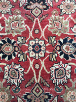 10'5 x 10'5 Antique Persian Mahal Rug - Blue Parakeet Rugs