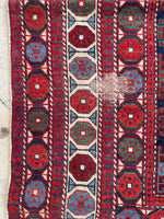 3’9 x 5’ Antique Persian rug #2364 - Blue Parakeet Rugs