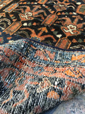 2’10 x 3’10 Persian Vintage Rug - Blue Parakeet Rugs