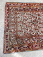 6x9 Antique Persian Paisley Mahal Rug #2182 - Blue Parakeet Rugs