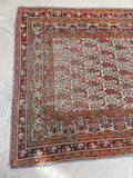 6x9 Antique Persian Paisley Mahal Rug #2182 - Blue Parakeet Rugs