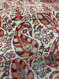 6x9 Antique Persian Paisley Mahal Rug #2182 - Blue Parakeet Rugs