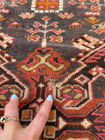 4’ x 6’10 Vintage Tribal rug #2130 - Blue Parakeet Rugs