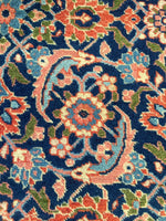 7’4 x11’2 Antique Persian Tabriz Rug #1355 - Blue Parakeet Rugs