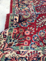 6x9 Antique Ghazvin rug (#1345) - Blue Parakeet Rugs