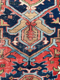 8'4 x 11'7 Antique Tribal Mountain rug #2070 / 8x12 Vintage Rug - Blue Parakeet Rugs