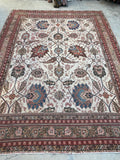 9'2  x 11'9 Vintage Samarkand Rug (#1109ML) - Blue Parakeet Rugs