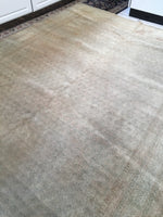 7’1 x 10 #1021ML / Large Antique Rug (#1021) - Blue Parakeet Rugs