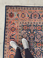 7’4 x11’2 Antique Persian Tabriz Rug #1355 - Blue Parakeet Rugs