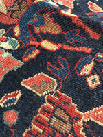 11x14 Antique Persian Ferahan Sarouk (#1381) - Blue Parakeet Rugs