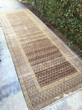 4’2 x 12’ Persian Tabriz Runner / rug runner / (#400) - Blue Parakeet Rugs