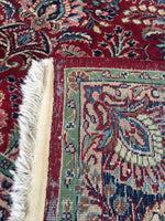 6x9 Antique Ghazvin rug (#1345) - Blue Parakeet Rugs