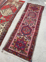 2’ x 5’10 Persian Gharajeh Heriz runner (#1900) - Blue Parakeet Rugs