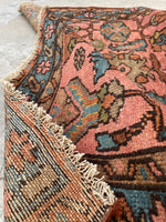 3’4 x 6’3 Antique Persian Malayer #2373 at Anthropologie / Small Malayer / Small 3x6 Rug - Blue Parakeet Rugs