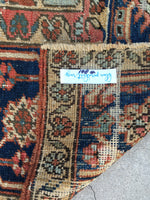 8’2 x 10’ antique Persian Serapi Heriz Rug (#861) - Blue Parakeet Rugs