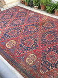 [vintage rugs] - Blue Parakeet Rugs