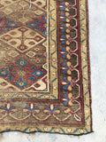 6’1 x 7’10 Antique Persian Mission Malayer - Blue Parakeet Rugs