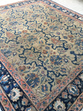 9’4 x 10’8 antique Persian Tabriz #972T (saved for Lindsey) - Blue Parakeet Rugs