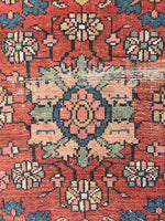 2’7 x 3’11 Antique Persian Scatter Rug #2611 - Blue Parakeet Rugs